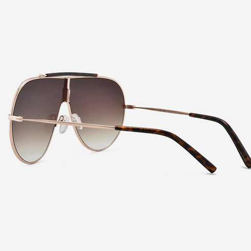 Oversized Metal  Women  and Men Sunglasses Oviedo